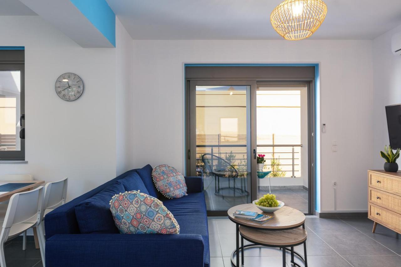 Greek Sky - New Modern Apartment With Shared Pool ตาวโรไนติส ภายนอก รูปภาพ