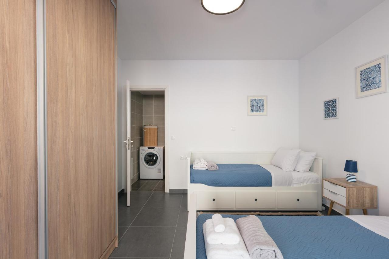 Greek Sky - New Modern Apartment With Shared Pool ตาวโรไนติส ภายนอก รูปภาพ